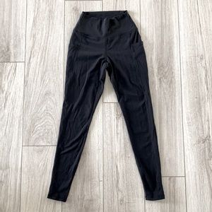 BuffBunny Rosa Pocket Legging - Onyx Black